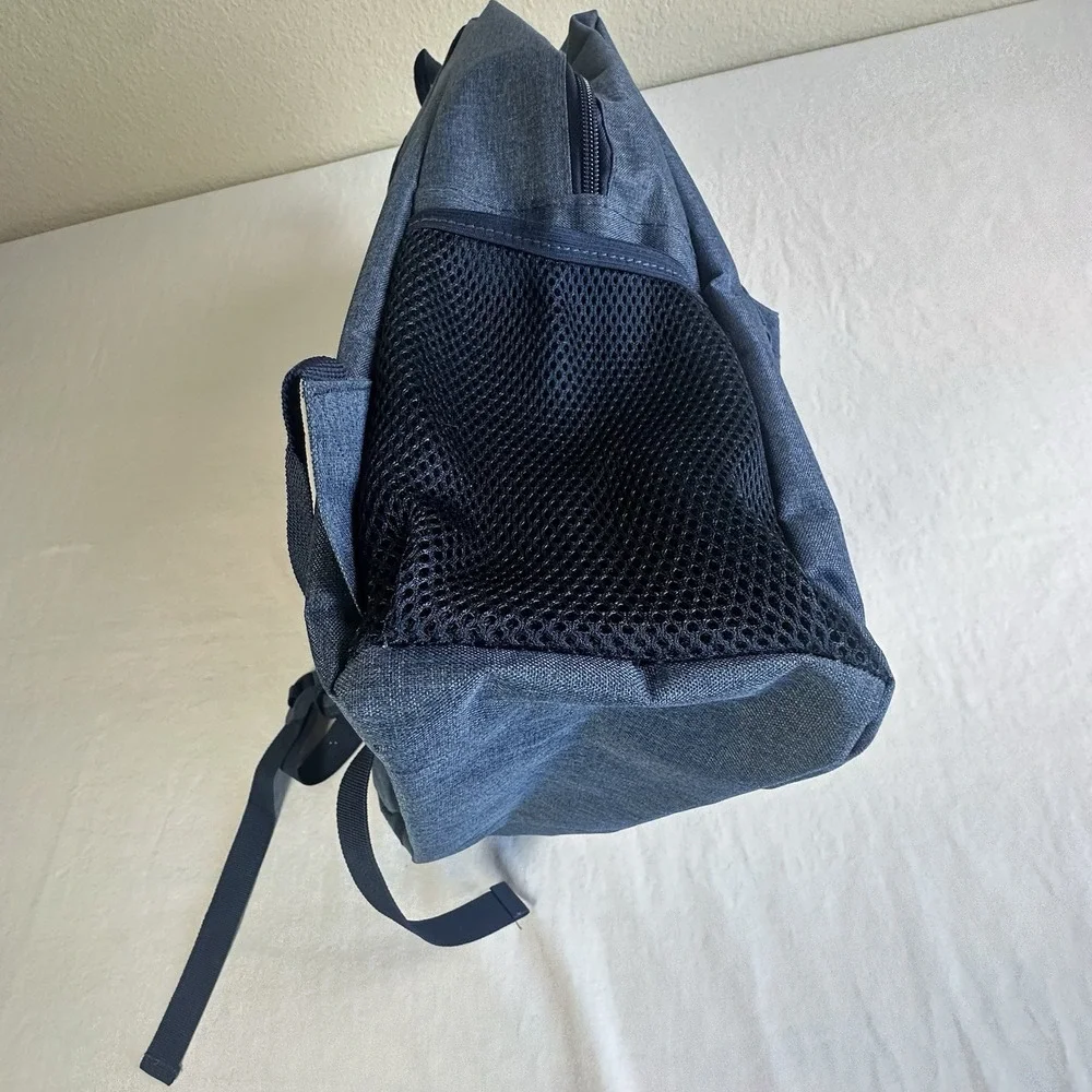 NEW Lowe's FULL SIZE, Blue Backpack, Zippers, Pockets, Tool Bag, Work Bag‎